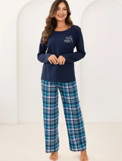 Pyžamo Regina 743 long/r S-XL dámské