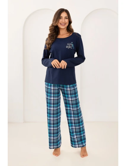 Pyžamo Regina 743 long/r S-XL dámské