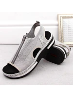 Pohodlné nazouvací sandály W model 22050723 - Rieker Pohodlné nazouvací sandály W model 22050723 - Rieker