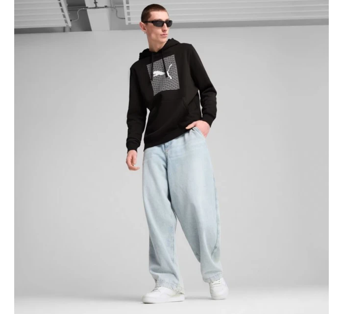 Mikina Puma Ess Logo Lab Hoodie FL M 684669 01 pánské Mikina Puma Ess Logo Lab Hoodie FL M 684669 01 pánské