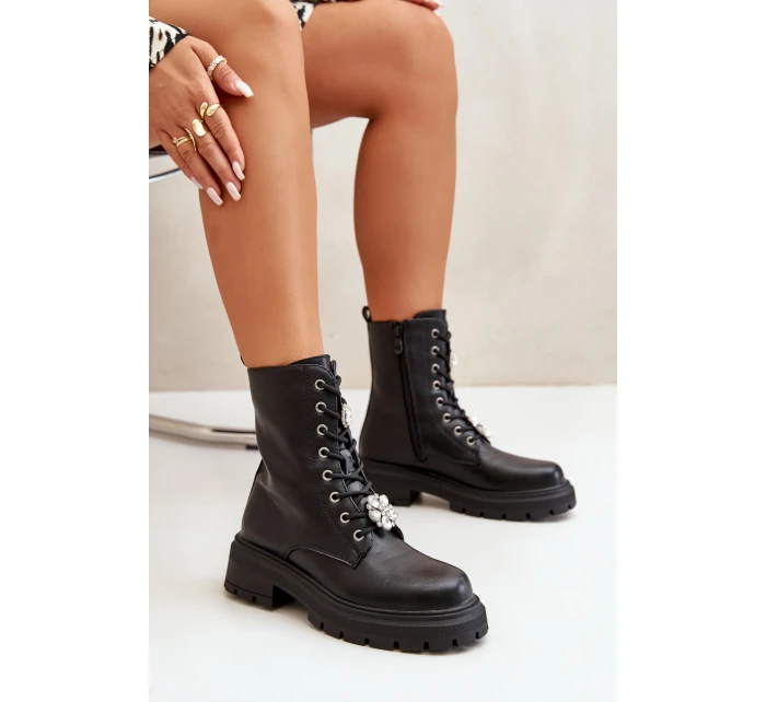 Dámské Eko Kožené Pracovní Boty S Černé model 21670252 - Boto Dámské Eko Kožené Pracovní Boty S Černé model 21670252 - Boto