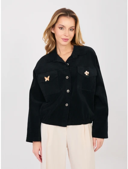 IT KR bunda FL10163.46 černá IT KR bunda FL10163.46 černá