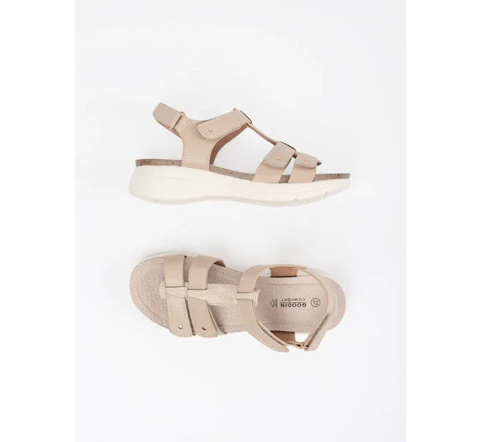 Módní sandály dámské hnědé platforma Módní sandály dámské hnědé platforma