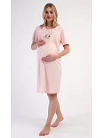 Dámská noční košile mateřská Forever with model 22405284 - Vienetta Dámská noční košile mateřská Forever with model 22405284 - Vienetta