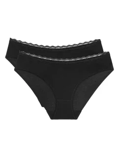 Feel Of Cotton Tai 2P - BLACK - TRIUMPH BLACK - TRIUMPH