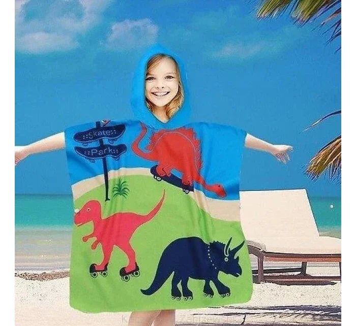 dětské plážové pončo s kapucí model 20965682 - Cotton World dětské plážové pončo s kapucí model 20965682 - Cotton World