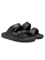 Klapki sportowe męskie Sand na czarne model 21359314 - Boss Klapki sportowe męskie Sand na czarne model 21359314 - Boss