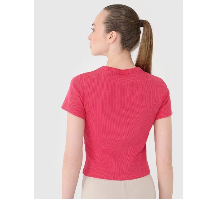 Dámské žebrované tričko model 21436870 - 4F Dámské žebrované tričko model 21436870 - 4F