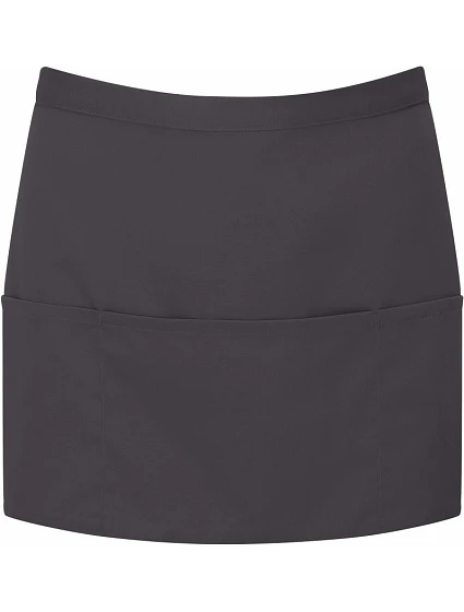 Premier PR 155 Krátká zástěra do pasu s kapsou "Colours" 39.0155 charcoal Premier PR 155 Krátká zástěra do pasu s kapsou "Colours" 39.0155 charcoal