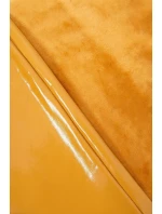 Dvouvrstvé kalhoty s hořčicovým velurem