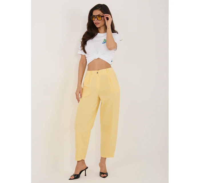IT kalhoty SP FL8916 1.60 světle žlutá