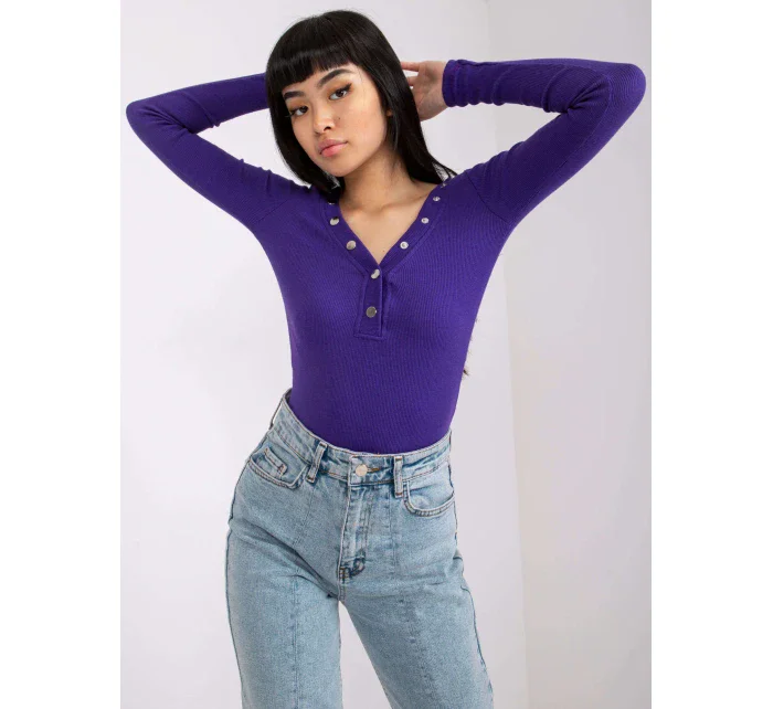 Halenka RV BZ 7439.18 tmavě fialová Halenka RV BZ 7439.18 tmavě fialová