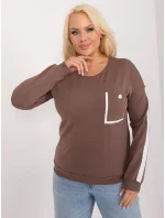 Bluzka RV BZ model 19755153 brązowy - FPrice Bluzka RV BZ model 19755153 brązowy - FPrice