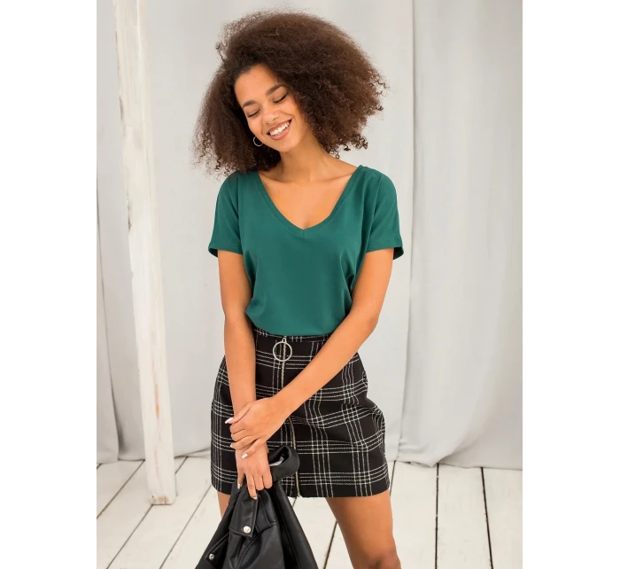 Tričko RV TS 4832.35P tmavě zelená