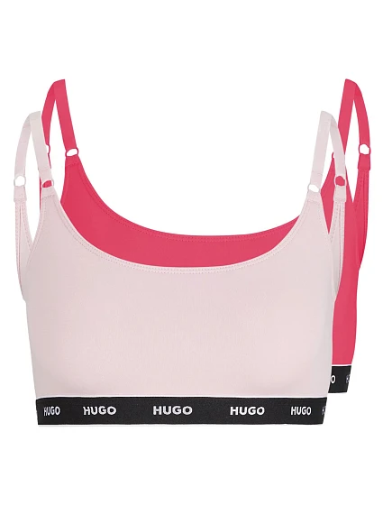 2Pack sportovních podprsenek BOSS 50480158-692 - HUGO 2Pack sportovních podprsenek BOSS 50480158-692 - HUGO
