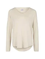 Dámské pyžamové tričko QS6143E-101 slonovinová - Calvin Klein