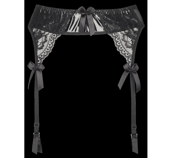 Podvazkový pás V-8732PS černý - Axami Podvazkový pás V-8732PS černý - Axami