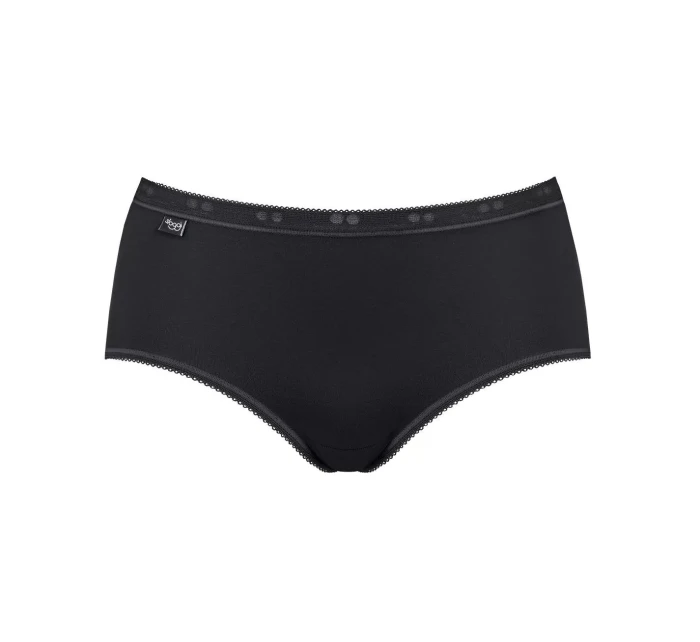 sloggi Basic+ Midi 3P - BLACK - SLOGGI BLACK - SLOGGI