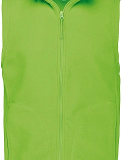 Kariban K 913 Mikrofleecová vesta "Luca" 20.K913 lime