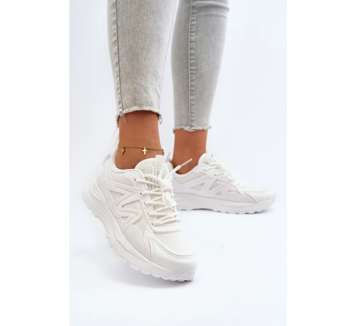 Dámské tenisky Big Star NN274A084 Bílé Dámské tenisky Big Star NN274A084 Bílé