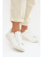 Kožené dámské polobotky se zipem Bíloblaté Dorothea Kožené dámské polobotky se zipem Bíloblaté Dorothea