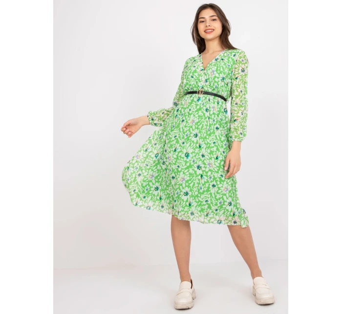Šaty DHJ SK 10536A 1.80 světle zelená