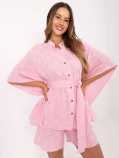 Komplet LK KMPL model 21217566 jasny różowy - FPrice