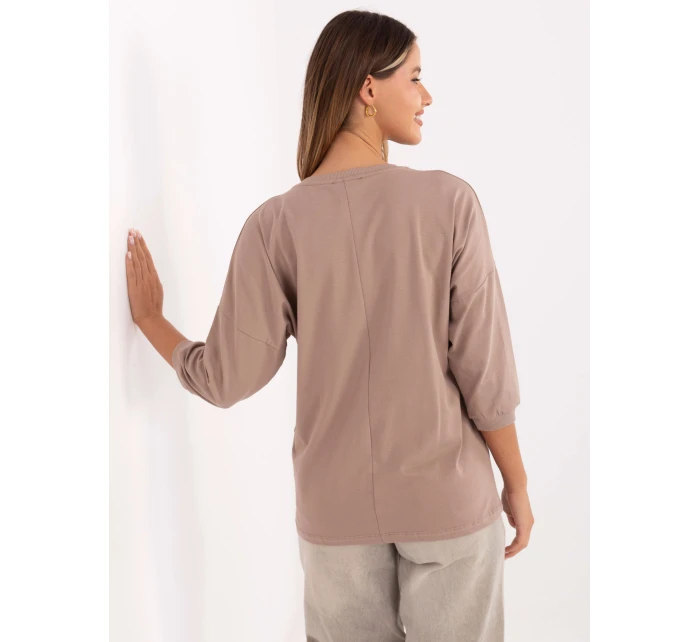 Halenka RV BZ A820.27P tmavě lila Halenka RV BZ A820.27P tmavě lila