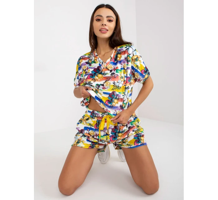 Souprava RV KMPL 7944.89 bílá a žlutá