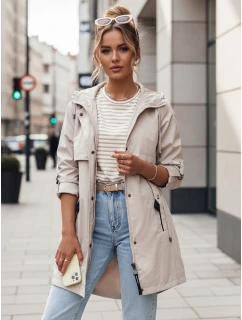 Dámská přechodná bunda parka MEROY šedá FashionStreet TY4287