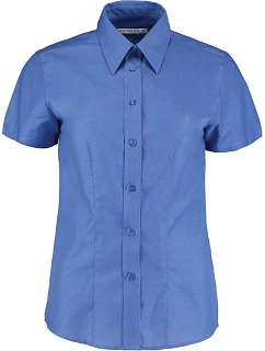 Kustom Kit KK 360 (26-28) Pracovní halenka Oxford s krátkým rukávem 43.360X italian blue