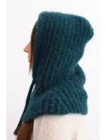 Dámská čepice s kapucí a jemným vzorem s model 21789274 - K-Fashion