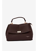 Dámská kabelka z imitace kůže čokoládová model 22221043 - Flora&Co
