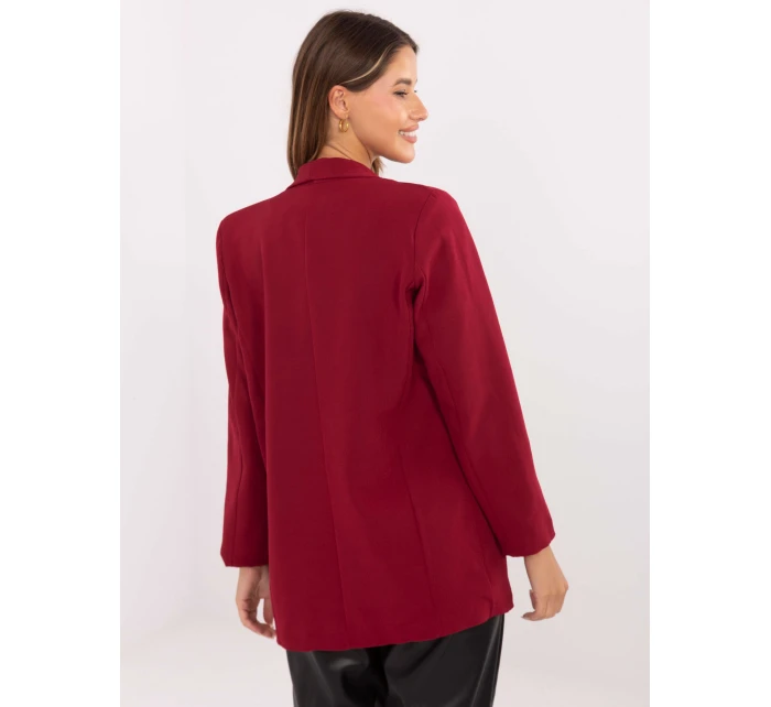 Marynarka DHJ MA  bordowy model 21421327 - FPrice