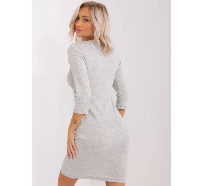 Sukienka EM SK HS 20 model 18781150 jasny szary - FPrice