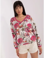 Halenka RV BZ model 21127154 bílé a červené - FPrice Halenka RV BZ model 21127154 bílé a červené - FPrice