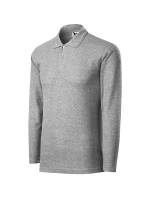 Pique Polo LS polokošile pánská tmavě šedý melír Pique Polo LS polokošile pánská tmavě šedý melír