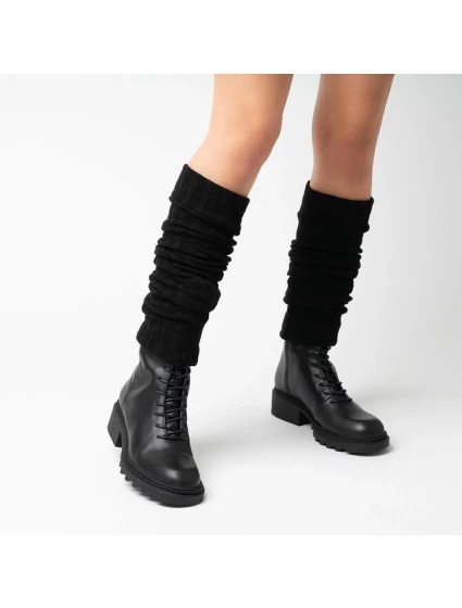 Dámské vlněné návleky model 21857899 Černá - Steven