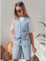 Dámské džínové šortky JEANZDAY blue FashionStreet SY0480 Dámské džínové šortky JEANZDAY blue FashionStreet SY0480