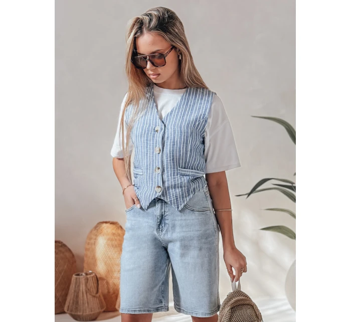 Dámské džínové šortky JEANZDAY blue FashionStreet SY0480 Dámské džínové šortky JEANZDAY blue FashionStreet SY0480