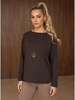 Bluzka damska bawełniana oversize z model 22544841 - FashionStreet Bluzka damska bawełniana oversize z model 22544841 - FashionStreet