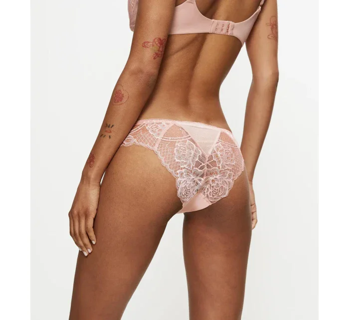 Dámské kalhotky Wild Peony Florale Brazilian - PINK - sv. růžové 1774 - TRIUMPH