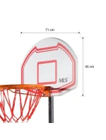 Basketbalový koš NILS model 21332485 - Nils Extreme
