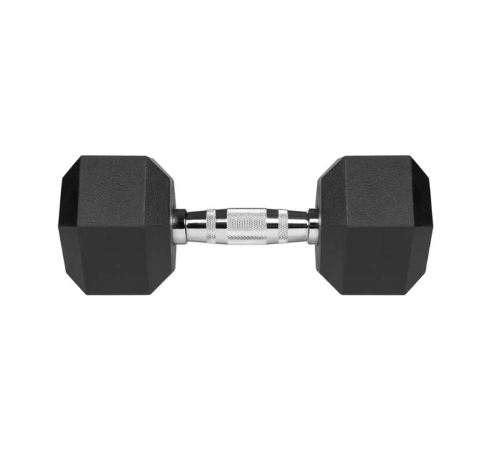 HEX 2x10 kg pogumované litinové činky REBEL ACTIVE