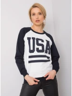 Mikina DS BL model 15091522 tmavě modrá a bílá - FPrice