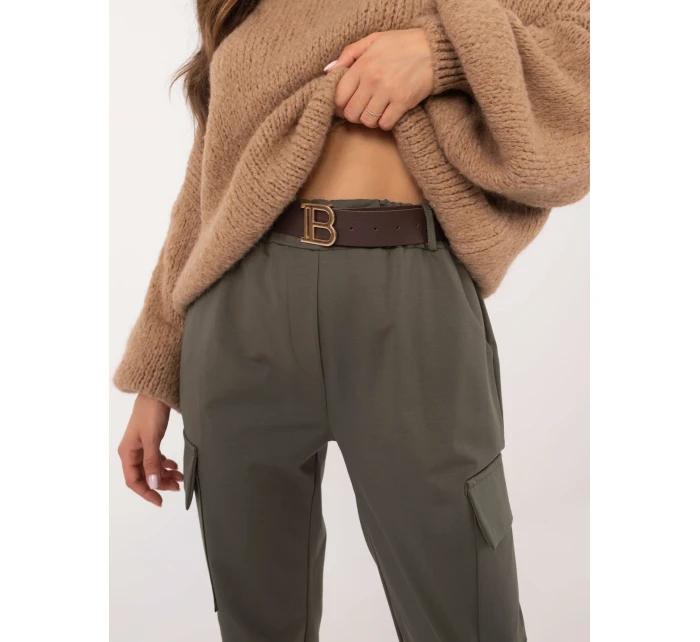 TW SP BI 6 model 20567203 khaki kalhoty - FPrice TW SP BI 6 model 20567203 khaki kalhoty - FPrice