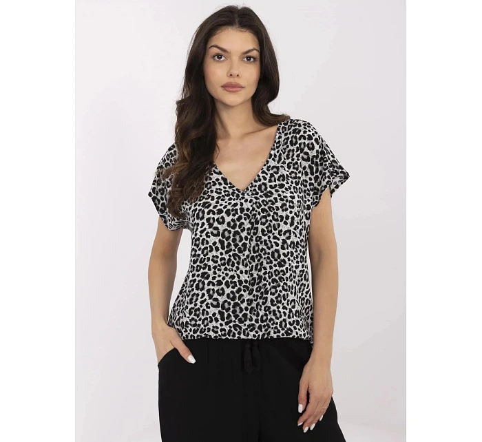 Halenka D73771M11171B černo-bílá - Sublevel