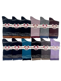 PONOŽKY 24629 FROTÉ MIX