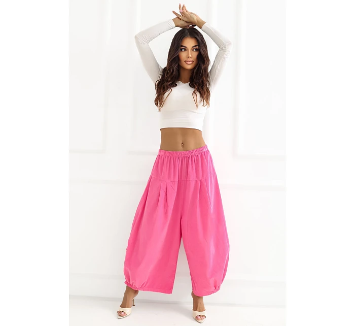 Kordové kalhoty model 226451 Italy Moda