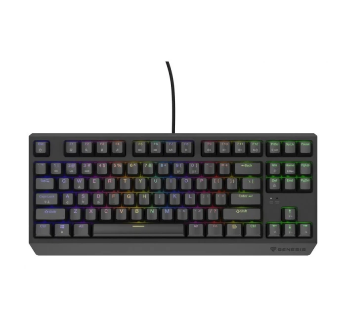 model 21491422 230 TKL Herní klávesnice USB QWERTY US English Black - Genesis